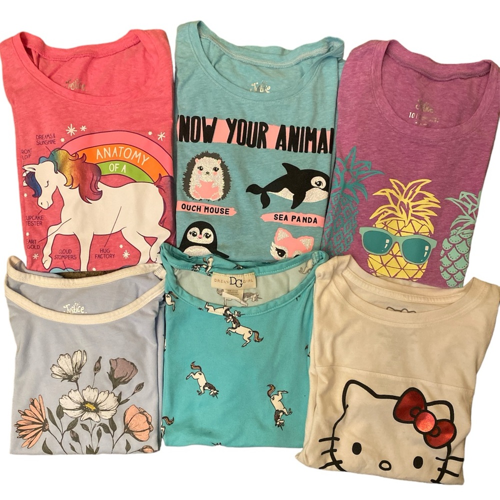 Bundle of shirts for girls